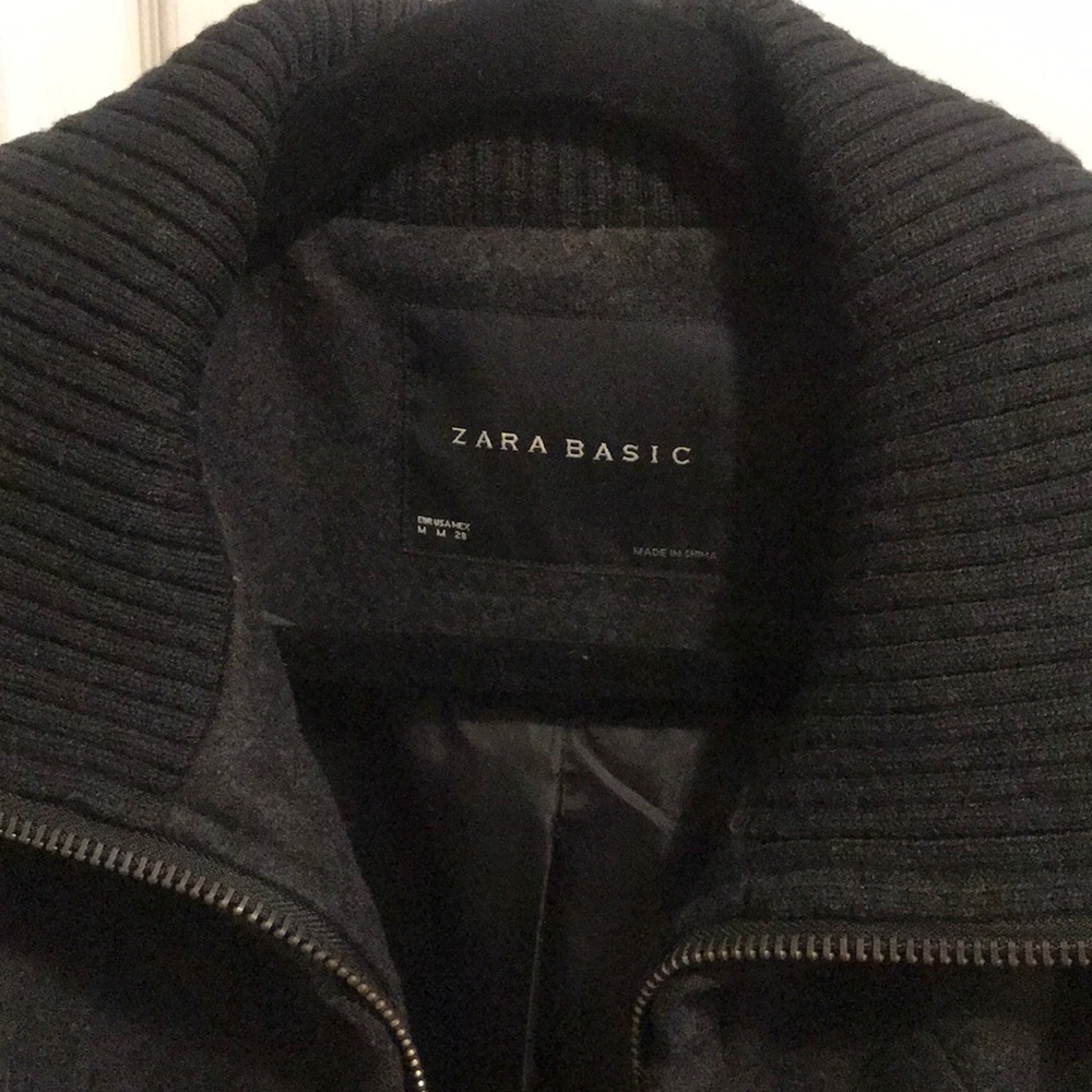 ZaraBasic Wool Jacket - Picture 2 of 5